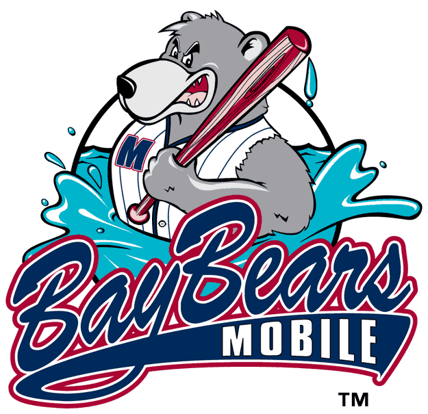 Mobile BayBears 1997-2009 Primary Logo iron on heat transfer